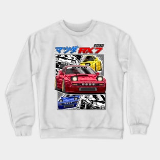 JDM Legend Mazda RX7 Crewneck Sweatshirt